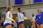 VB vs WSU  Wheaton Women's Volleyball vs Worcester State University. - Photo by Keith Nordstrom : Wheaton, Volleyball